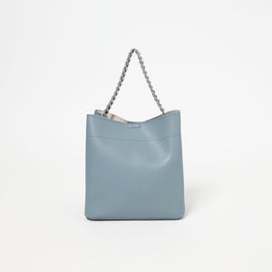 チェーンハンドル 2WAY スクエアバッグ ショルダーバッグ