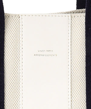 ストライプキャンバス トートバッグ