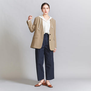 カットオフ カラーレス ジャケット