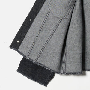 カットオフ デニムジャケット