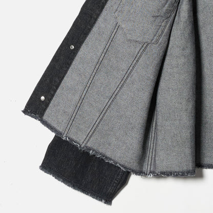 カットオフ デニムジャケット