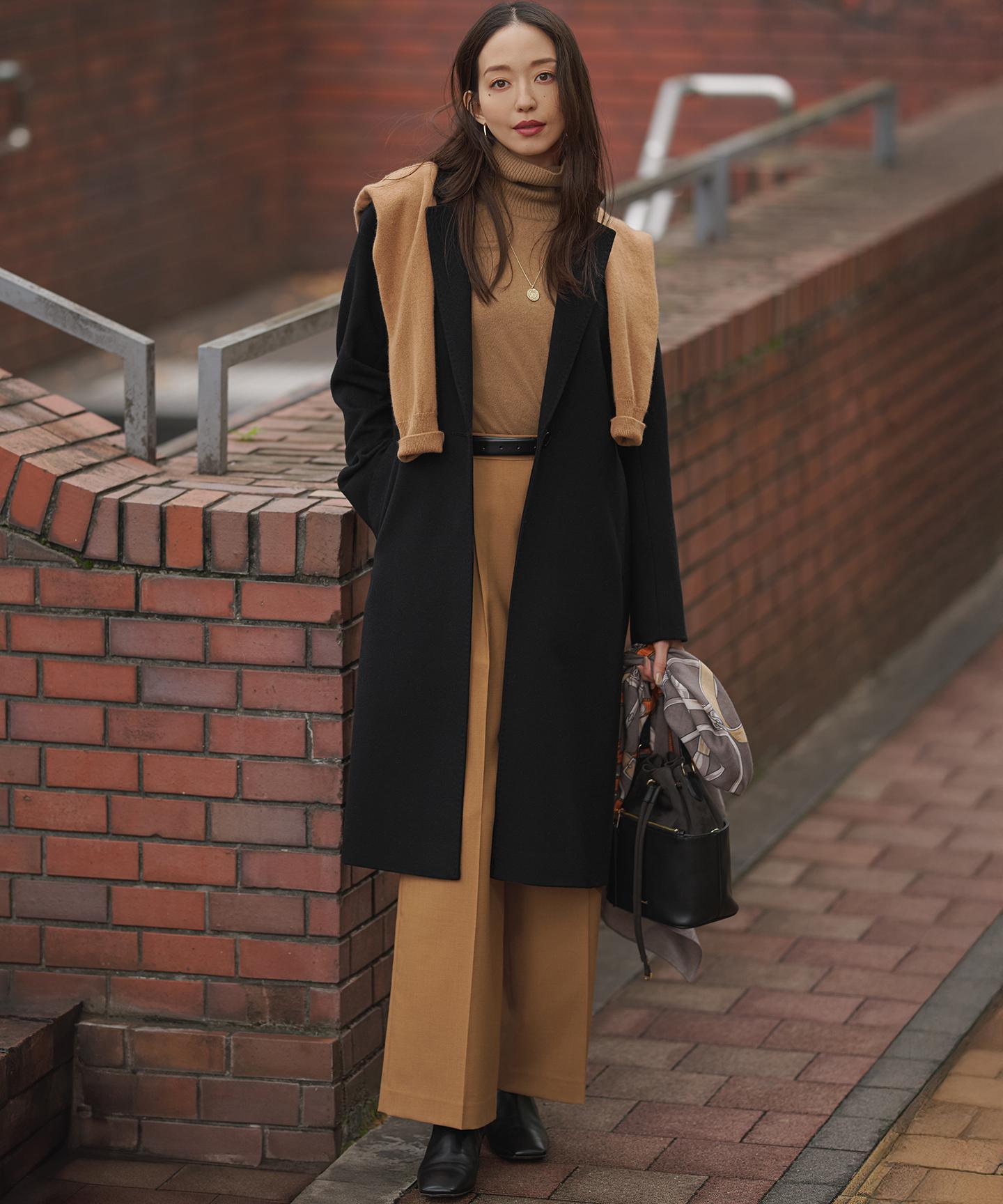 ウールカシミヤ デザイン ストール