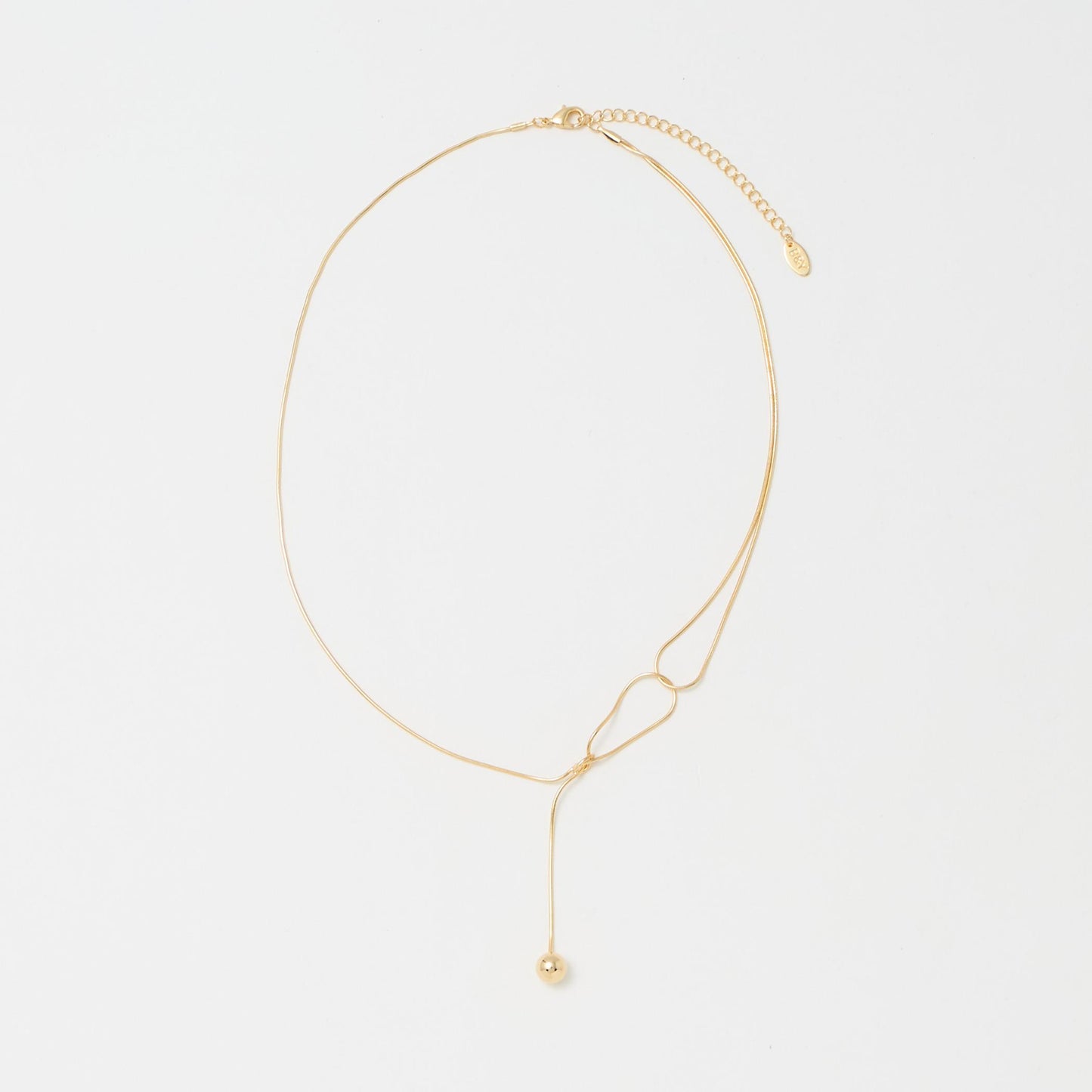 ノット ワンボール ネックレス