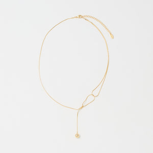 ノット ワンボール ネックレス