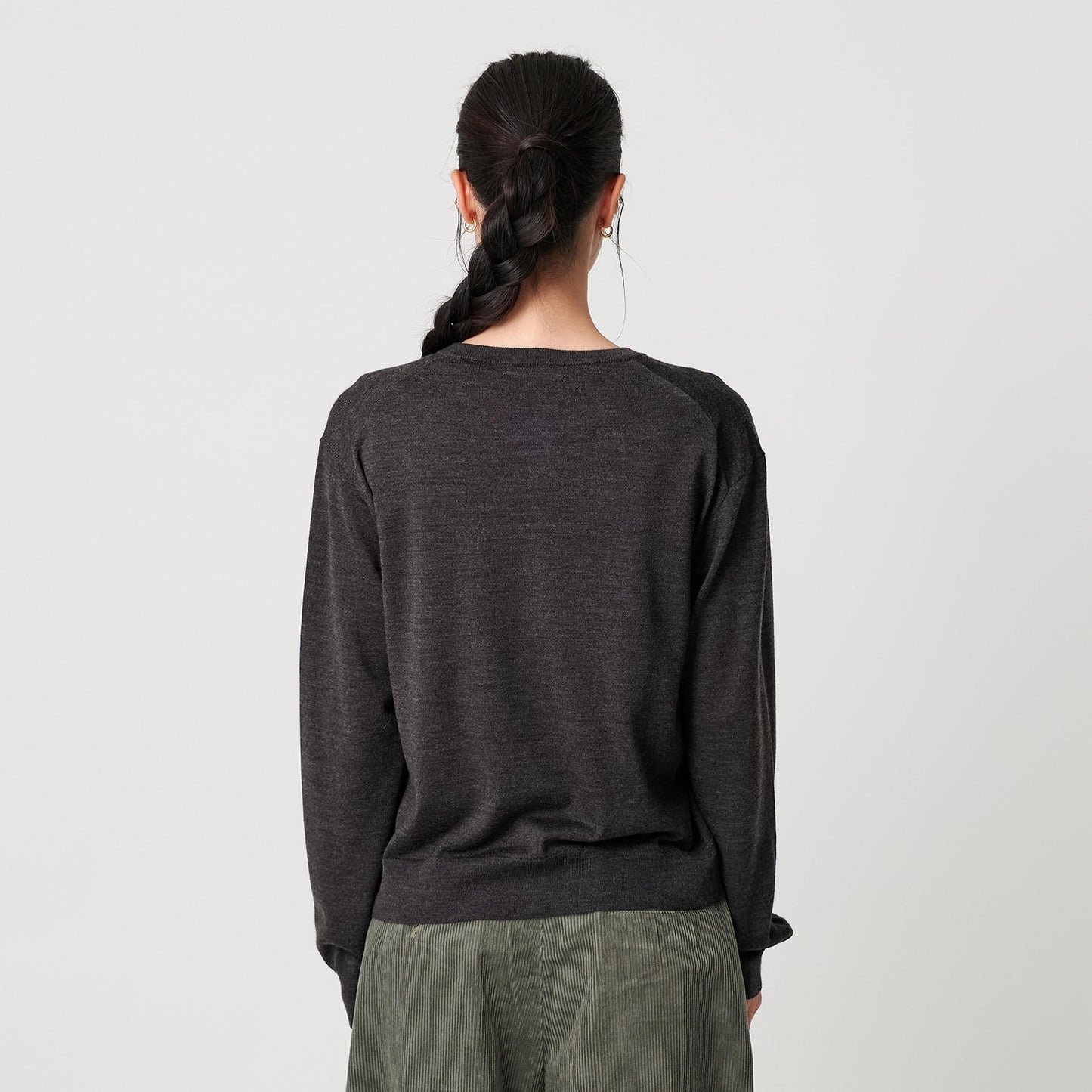 ウール レイヤードニット ウォッシャブル