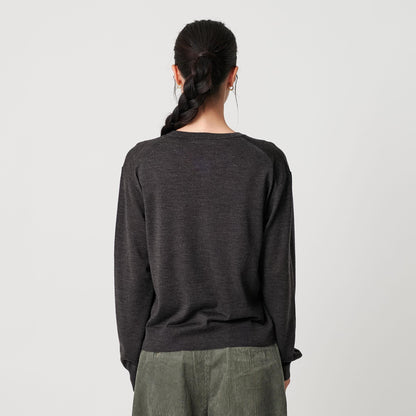 ウール レイヤードニット ウォッシャブル