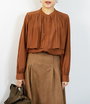 レイヤードライクエアリーブラウス