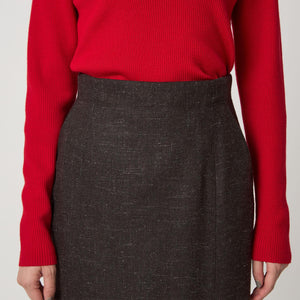 ［size SHORTあり］スラブ サイド スリット タイト スカート