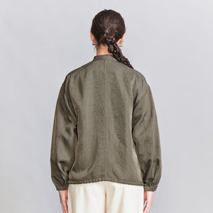 ナイロンツイル ジップブルゾン