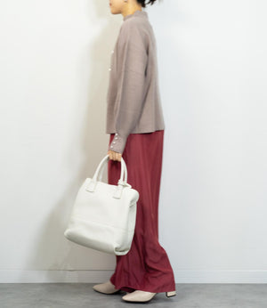 袖パールふわり袖ニット