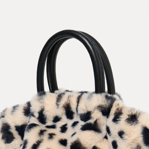 フェイクファー2WAY トートバッグ / ショルダーバッグ