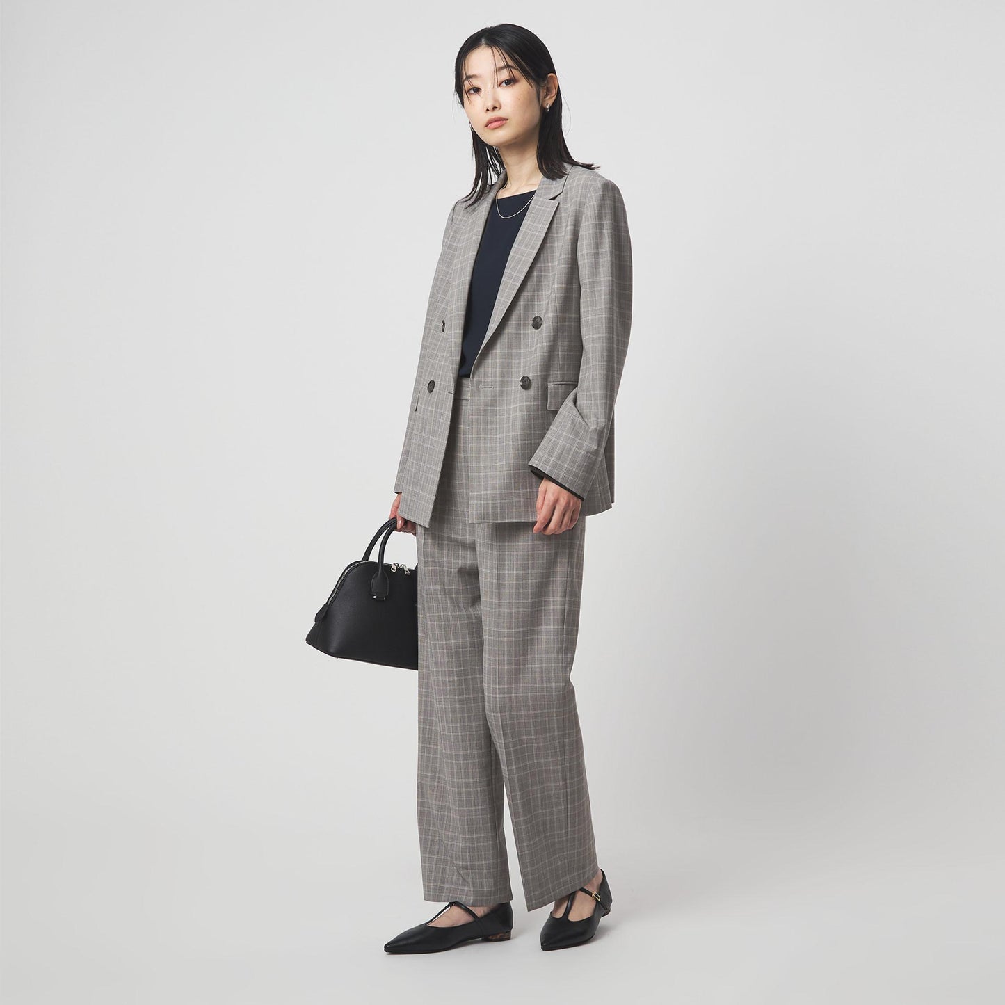 ［size SHORT/TALLあり］カチリラ ストレート パンツ ウォッシャブル ストレッチ