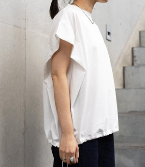 ドロストオーバーフレンチスリーブカットソー