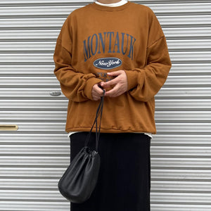 MONTAUKロゴスウェット