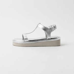 Tストラップ プラットフォーム サンダル