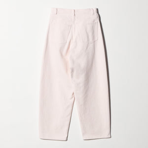 コットンツイル カーブパンツ ウォッシャブル