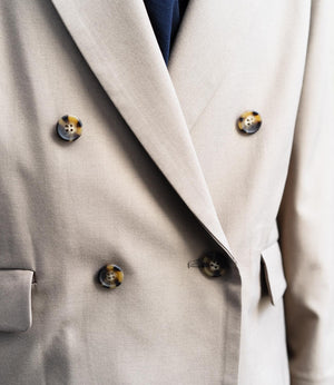 サイロツイルダブルボタンジャケット