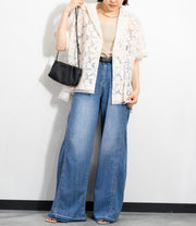 styling/ エンブロイダリーオーバーシャツジャケット 新品 エンブロイダリー開襟シャツジャケット – &DROBE (アンドローブ)