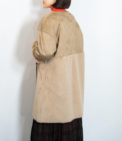 フェイクファームートンアウター