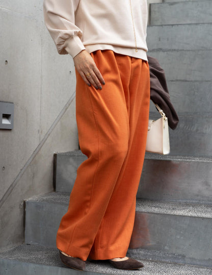 ワイドストレートパンツ