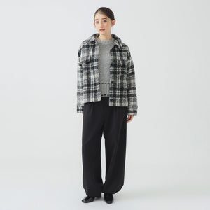 チェック CPO ブルゾン