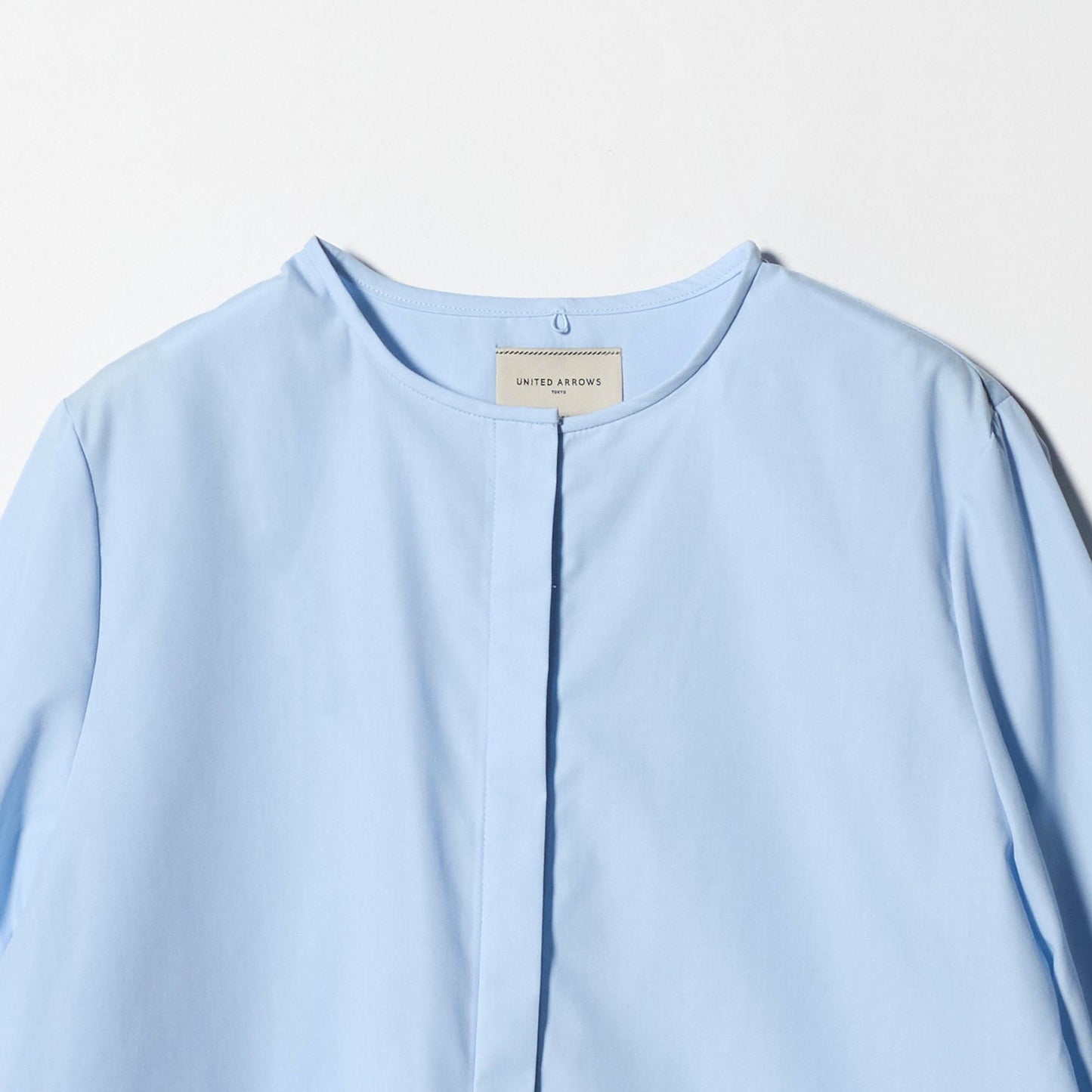 レース コンビ ボウタイ リボン ブラウス ‐ウォッシャブル‐