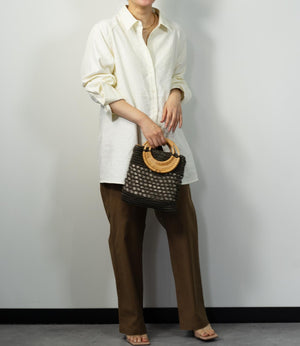 バックギャザーシャツ