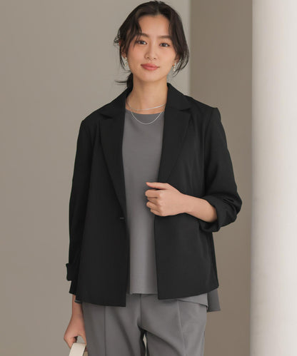 ジョーゼットジャージー ジャケット