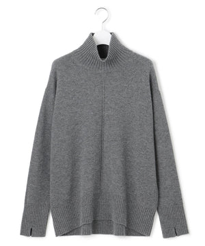 ソフトカシミヤミックス ハイネックニット