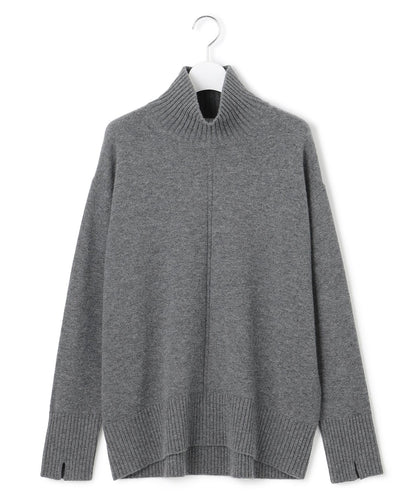 ソフトカシミヤミックス ハイネックニット