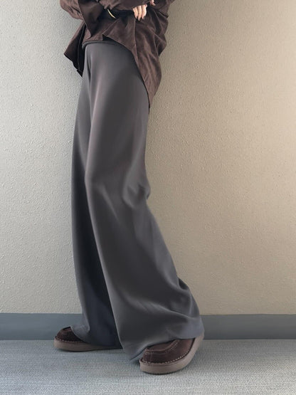 バンディングイージーワイドパンツ