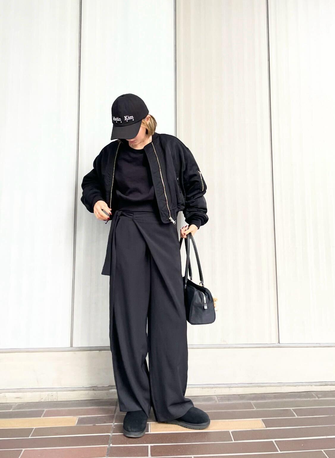 ワイドラップパンツ