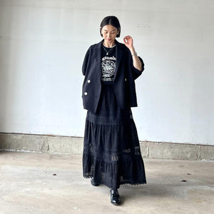 レースティアードスカート