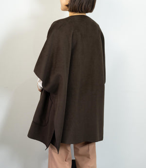 ニットパイル着流しアウター