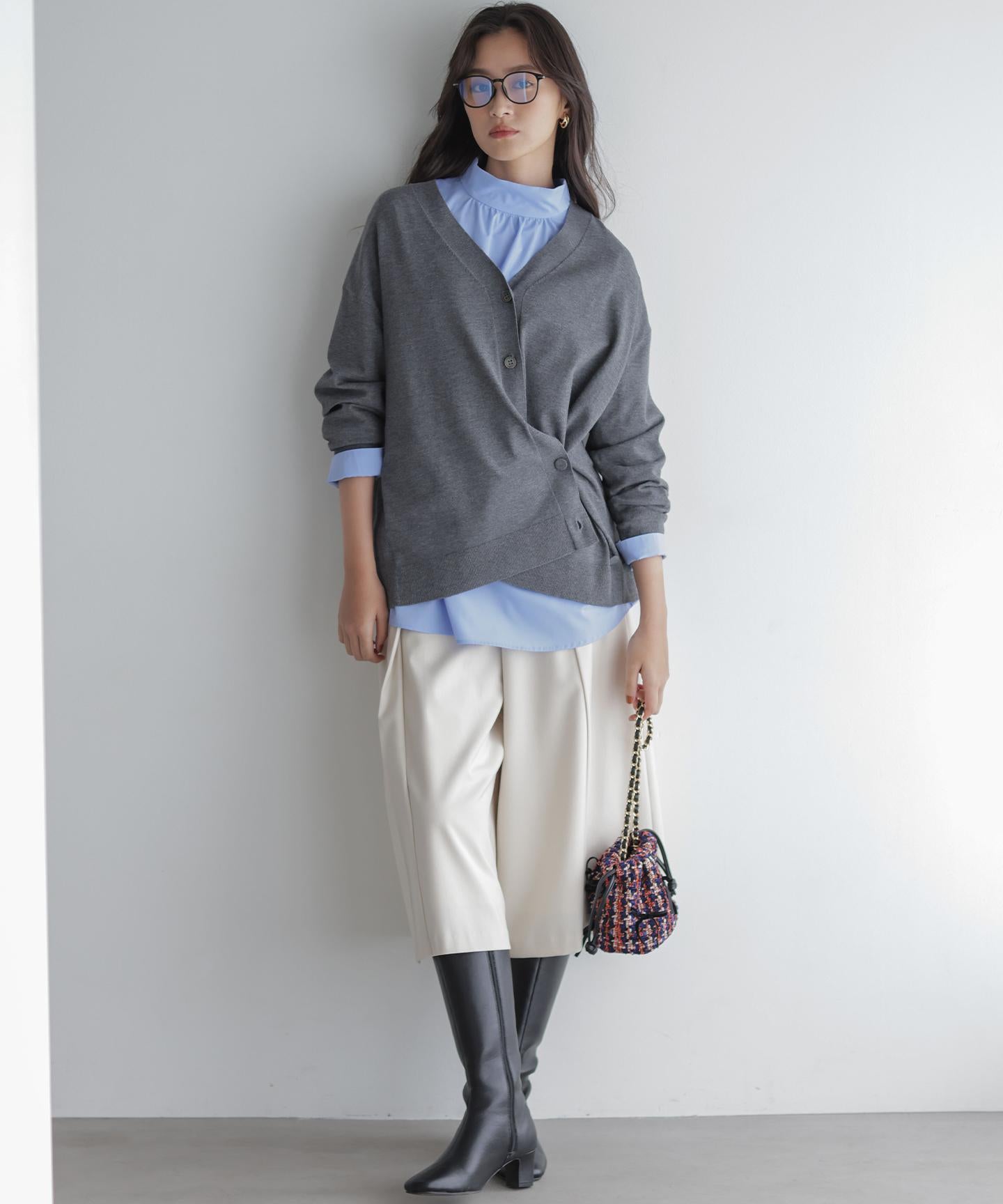 ハンサムツイルキュロット パンツ