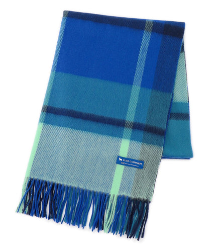 カシミヤ チェック ストール