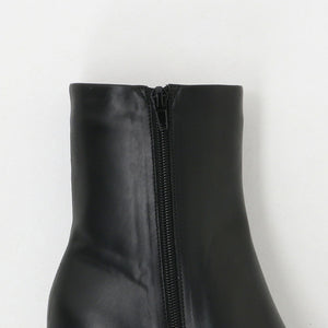 ラウンドプレーン ショートブーツ60↑