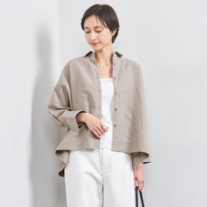 リネン ドルマン シャツ