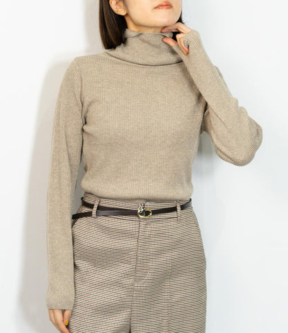 ラメタートルスリムニット