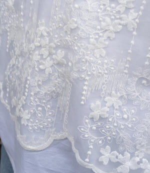 レースドッキングカットソートップス