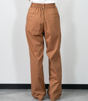 ストレッチリネンストレートパンツ