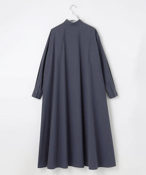 タンブラーコットンブロード シャツワンピース