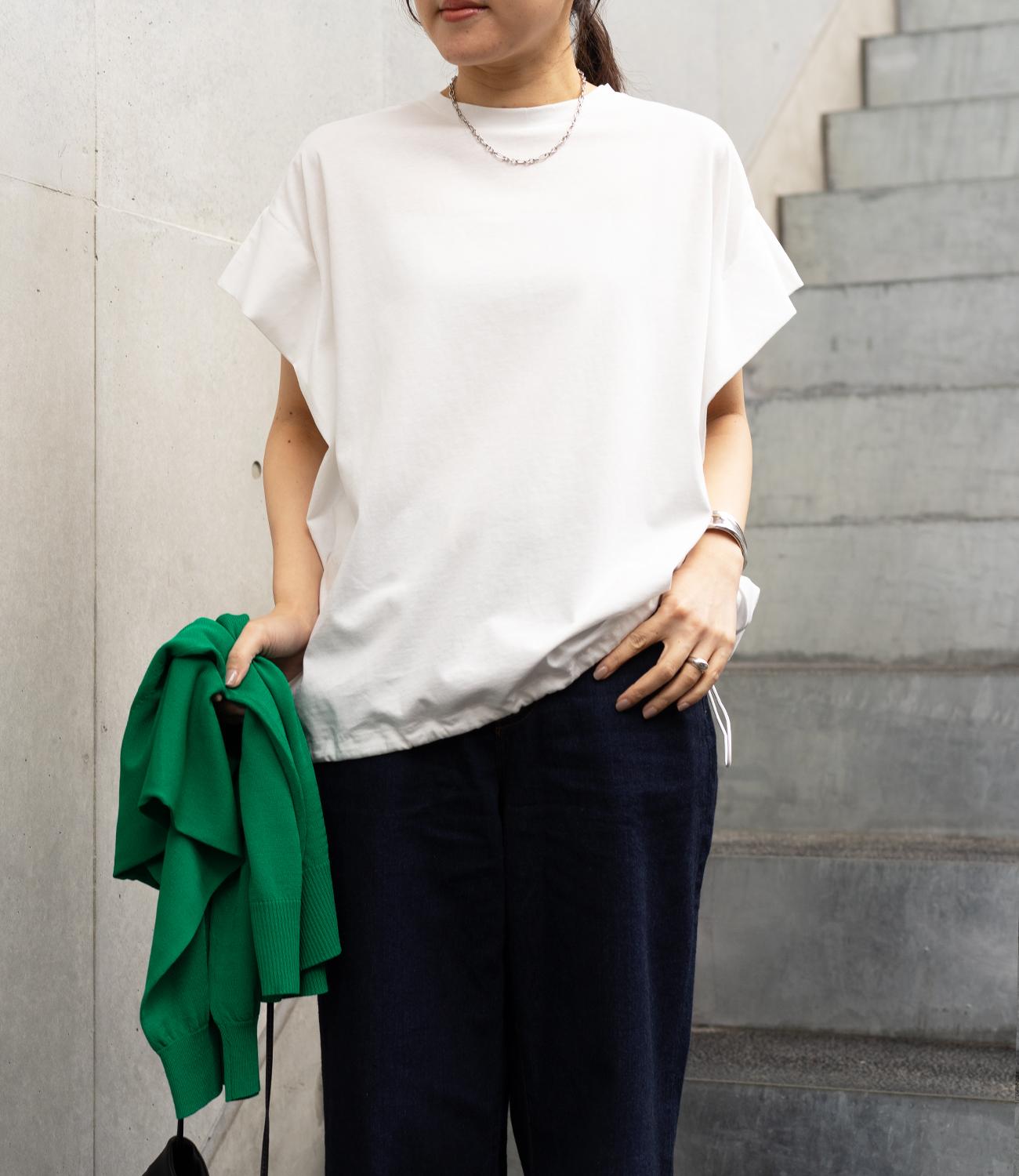 ドロストオーバーフレンチスリーブカットソー