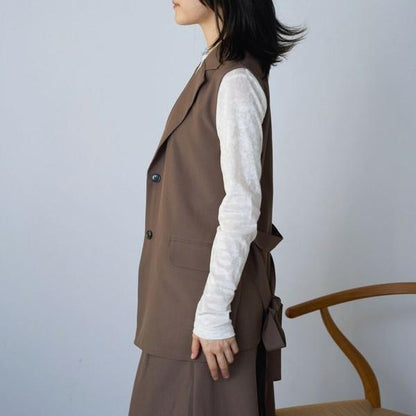 テーラードベスト