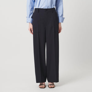 アセテートポリエステル ベイカーパンツ