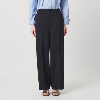 アセテートポリエステル ベイカーパンツ
