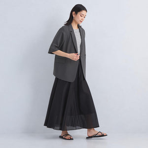 エアシカル ショート スリーブ ジャケット -マシンウォッシャブル・ストレッチ・UVカット-