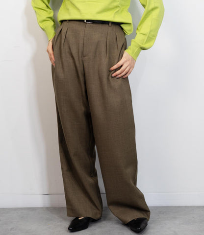 ワイドストレートパンツ