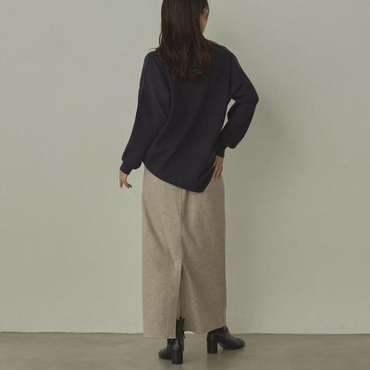 圧縮ニットソータイトスカート