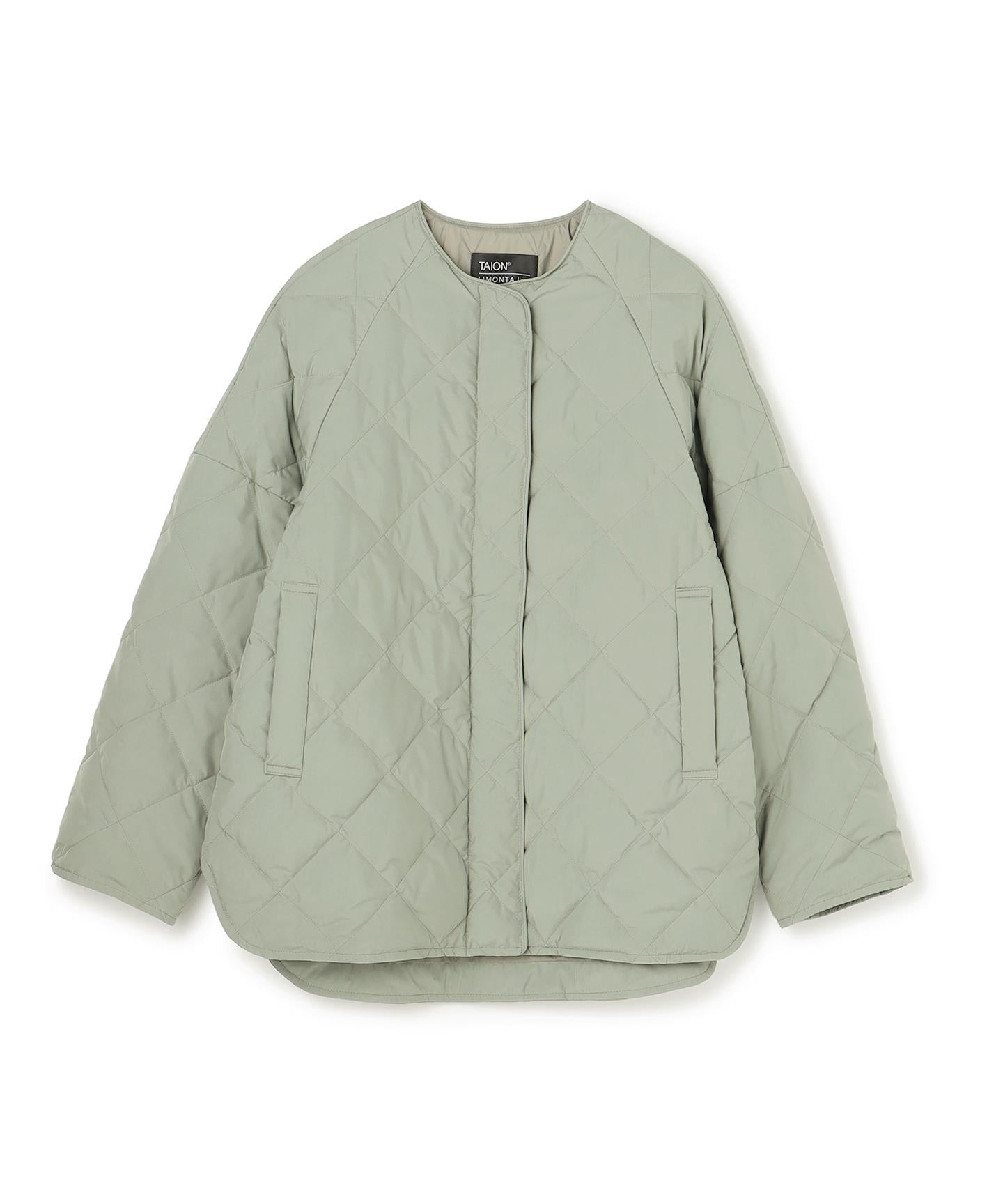 TAIONコラボ キルティングブルゾン